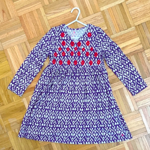 Pink Chicken - Girls 7y - Patterned Dress - LIKE NEW! - Picture 1 of 9
